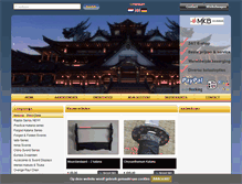Tablet Screenshot of katana-samurai-sword.com